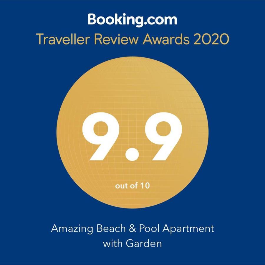 Amazing Beach & Pool Apartment With Garden 塞辛布拉 外观 照片